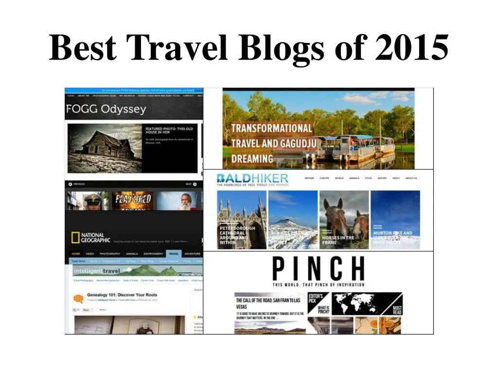 best travel blogs of 2015