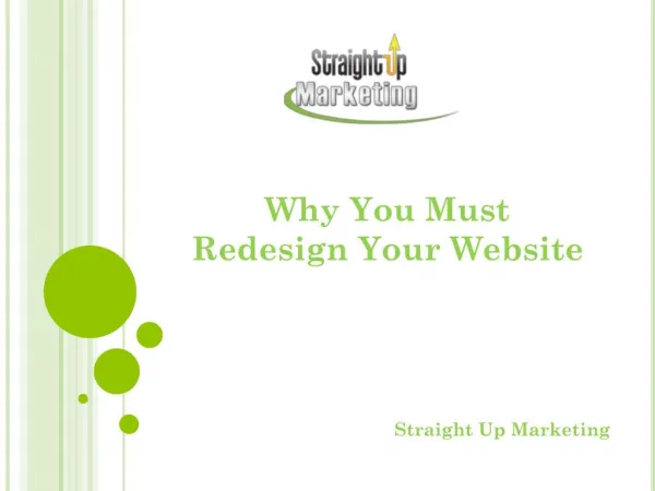 Why You Must Redesign Your Website