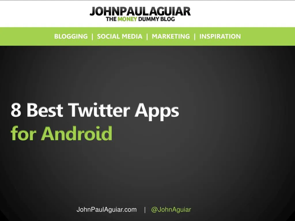 8 best twitter apps for android
