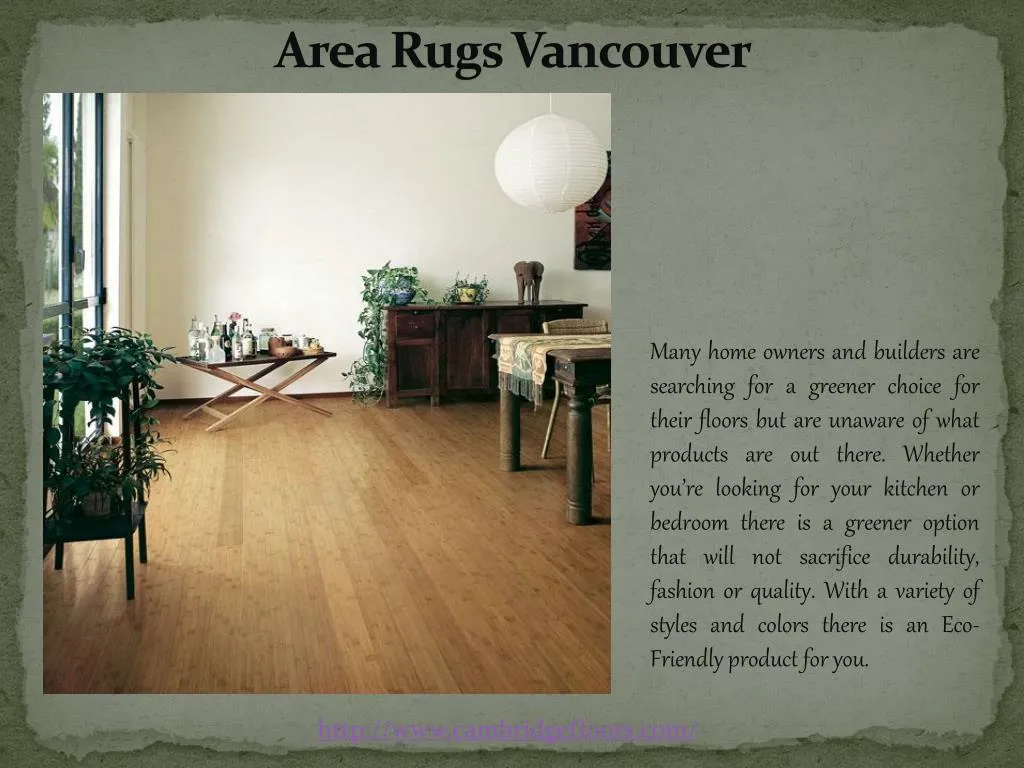 area rugs vancouver