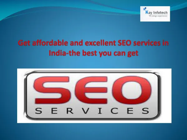 Get affordable & excellent SEO services in India