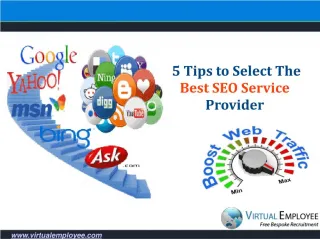 5 Tips to Select The Best SEO Service Provider