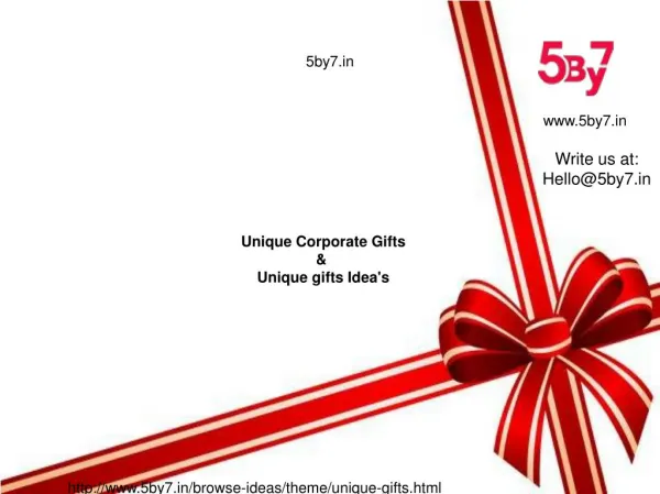 5by7.in | Unique gifts | Unique corporate gifts | Unique gift ideas India
