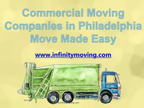 Commercial Moving Companies Philadelphia