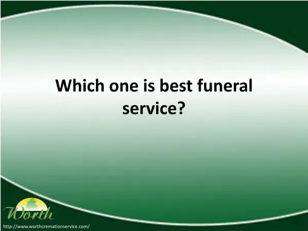 Best funeral service in Florida