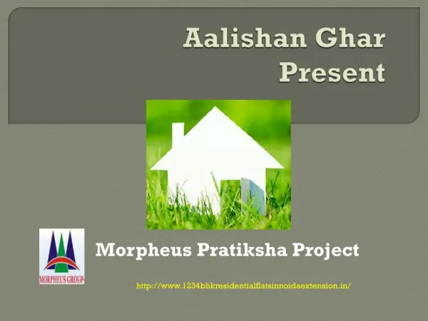 1/2/3/4 BHK Flats Morpheus Pratiksha Noida Extension