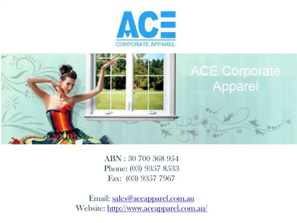 Promotional Corporate Clothing in Melbourne
