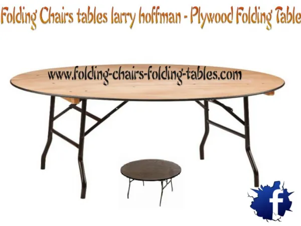 Folding Chairs tables larry hoffman - Plywood Folding Table