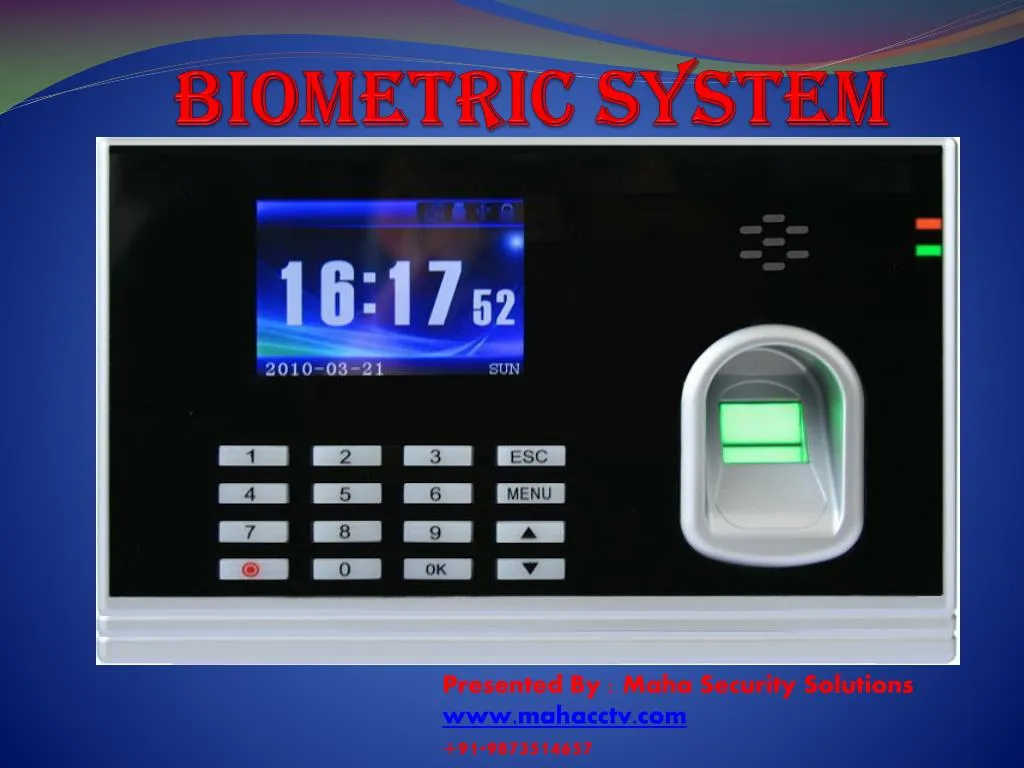 biometric system