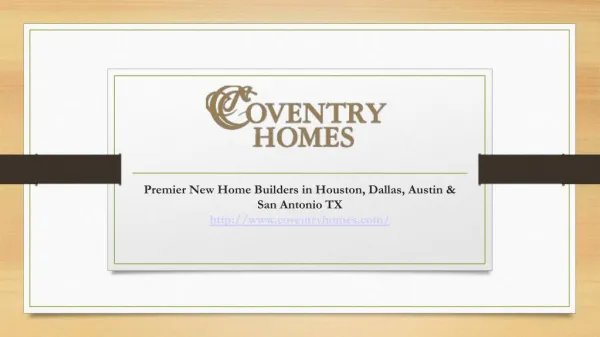 New Home Builders Austin,San Antonio, League City Spring TX