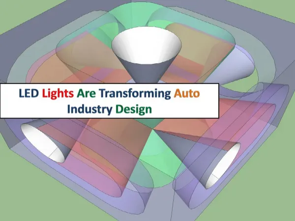 LED Lights Are Transforming Auto Industry Design