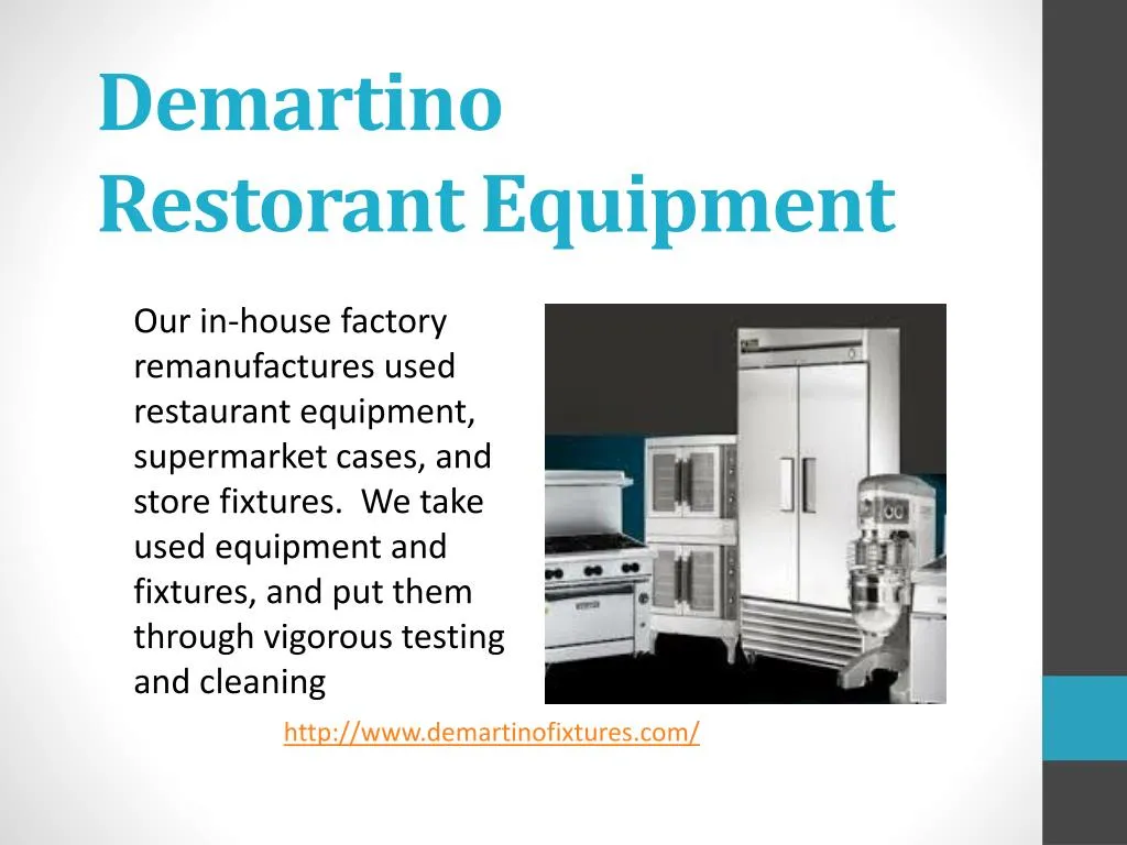 demartino restorant equipment