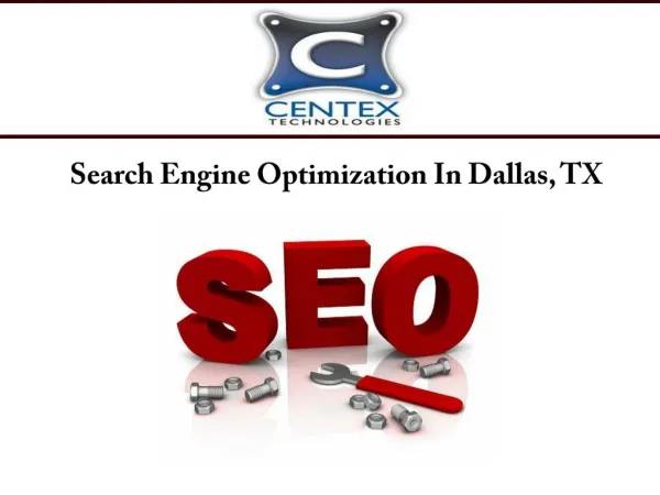 Search Engine Optimization In Dallas, TX