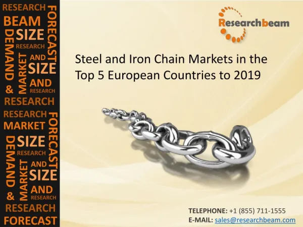 Steel and Iron Chain Market Size, Development, Trends