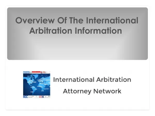 International Arbitration Overview