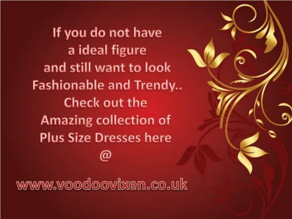 Get Fashionable Vintage Dresses Online for Plus size women