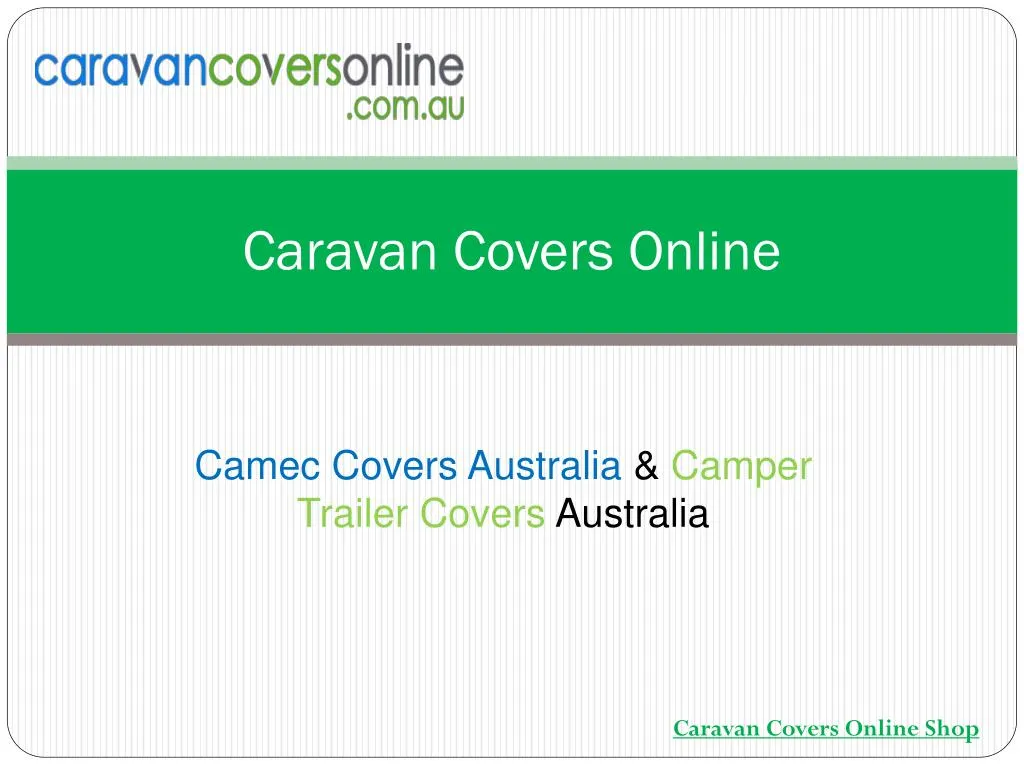 caravan covers online