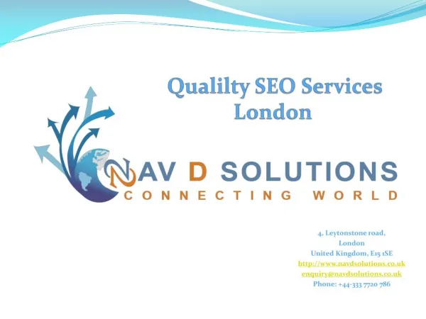 Quality and Affordable SEO Services in London