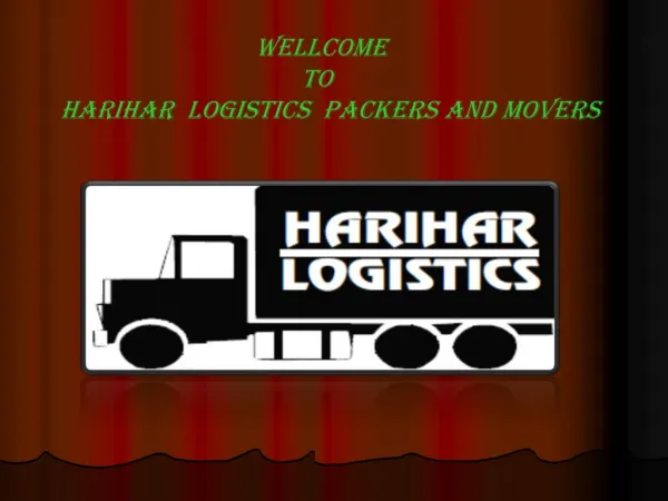 Harihar Logistics Packers And Movers