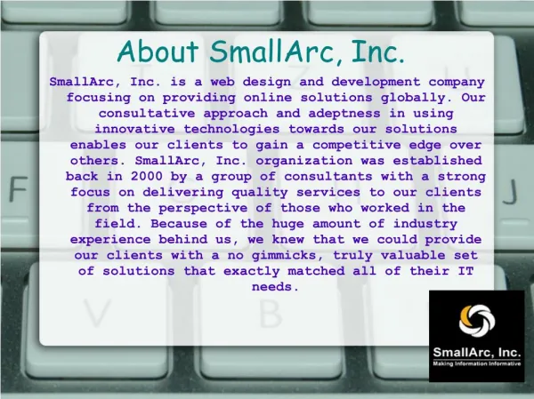 SmallArc, Inc. - IT Consulting Services Company