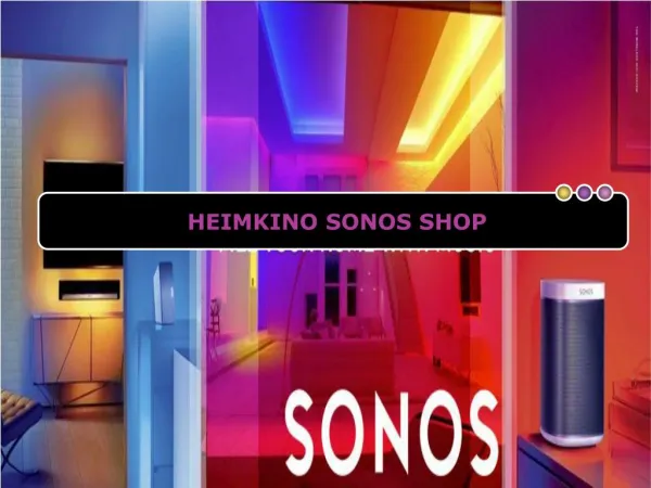 Enjoy Your Heimkino Sonos With The Best Clarity Of Sound Spe