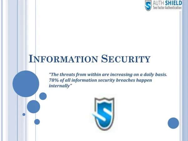 AuthShield- Information Security Solution Provider For Banki