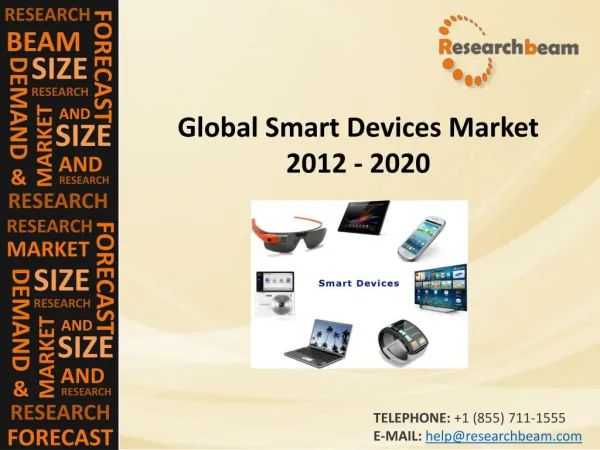 Global Smart Devices Market 2012 - 2020