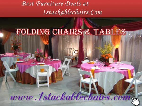 Best Furniture Deals at 1stackablechairs.Com