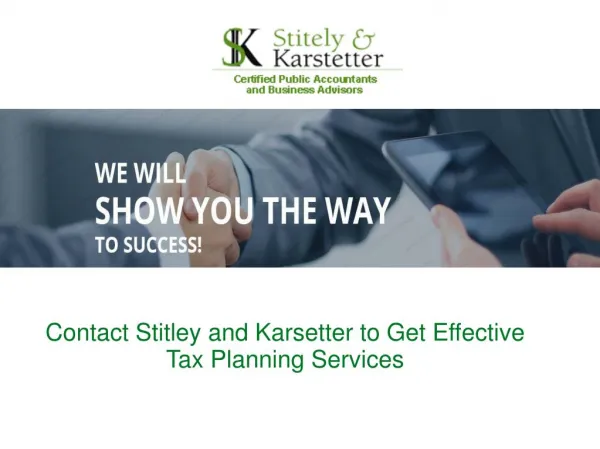 Stately & Karstetter Provide professional Accounting Servic