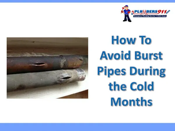 How To Avoid Burst Pipes During the Cold Months in Kansas