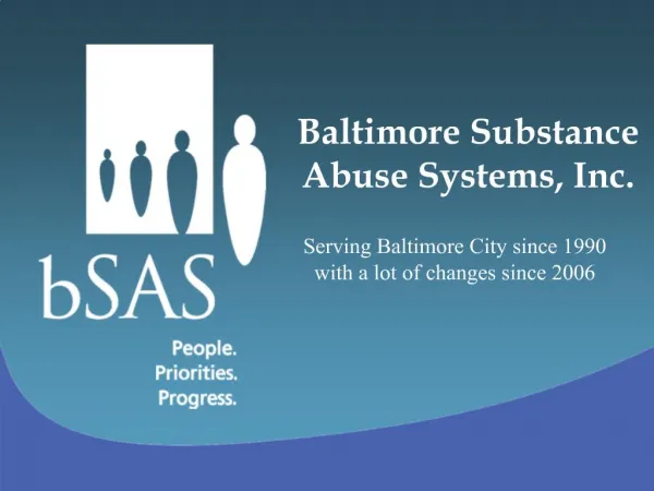 Baltimore Substance Abuse Systems, Inc.