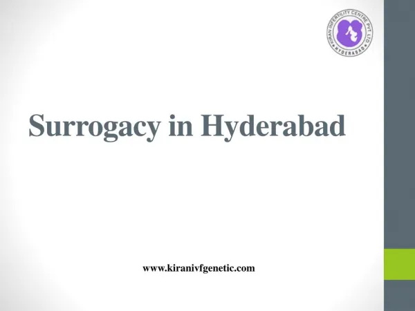 Surrogacy in Hyderabad