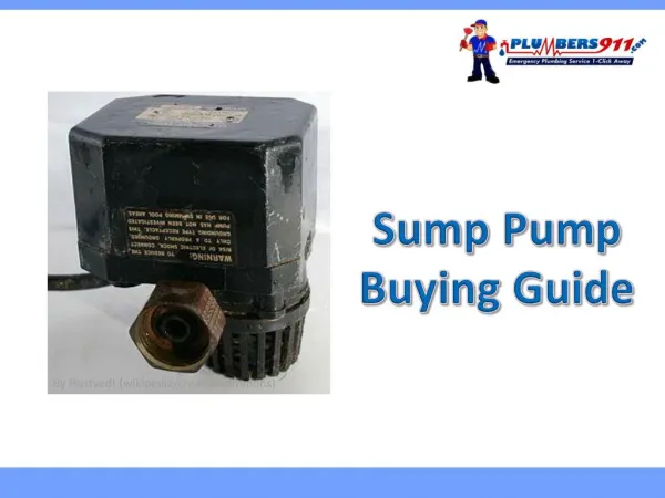 Sump Pump Buying Guide for Boston Residents