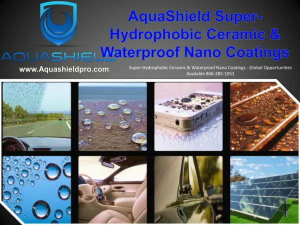 AquaShield Super-Hydrophobic Ceramic & Waterproof Nano Coati