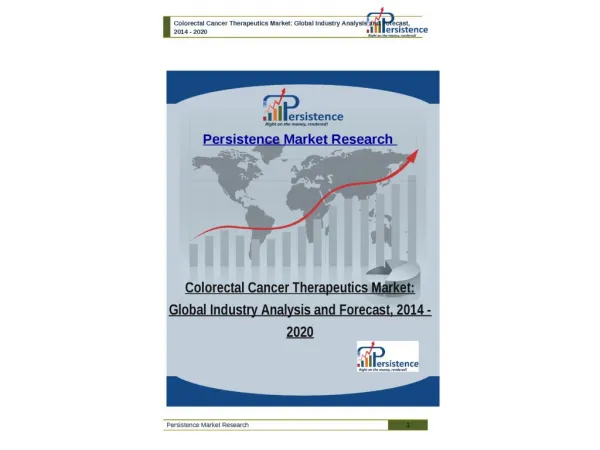 Colorectal Cancer Therapeutics Market