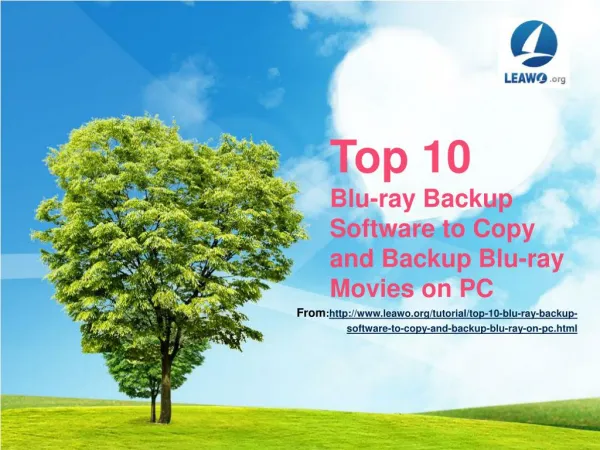 Top 10 Blu-ray Backup Software to Copy and Backup Blu-ray Mo