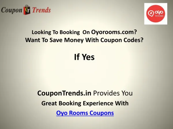 OyoRooms Coupons