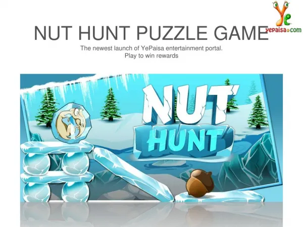 Nut Hunt Iced Ages Physics Puzzle Game At YePaisa