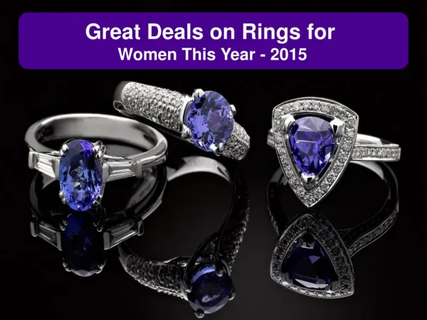 Great Deals on Rings for Men & Women This Year