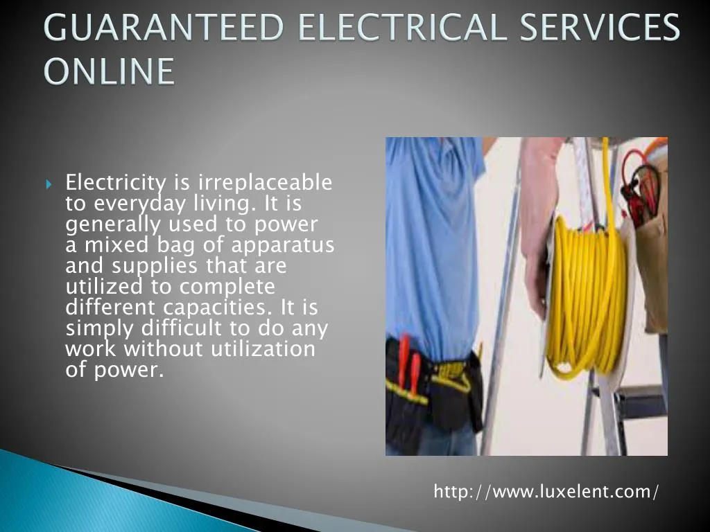guaranteed electrical services online