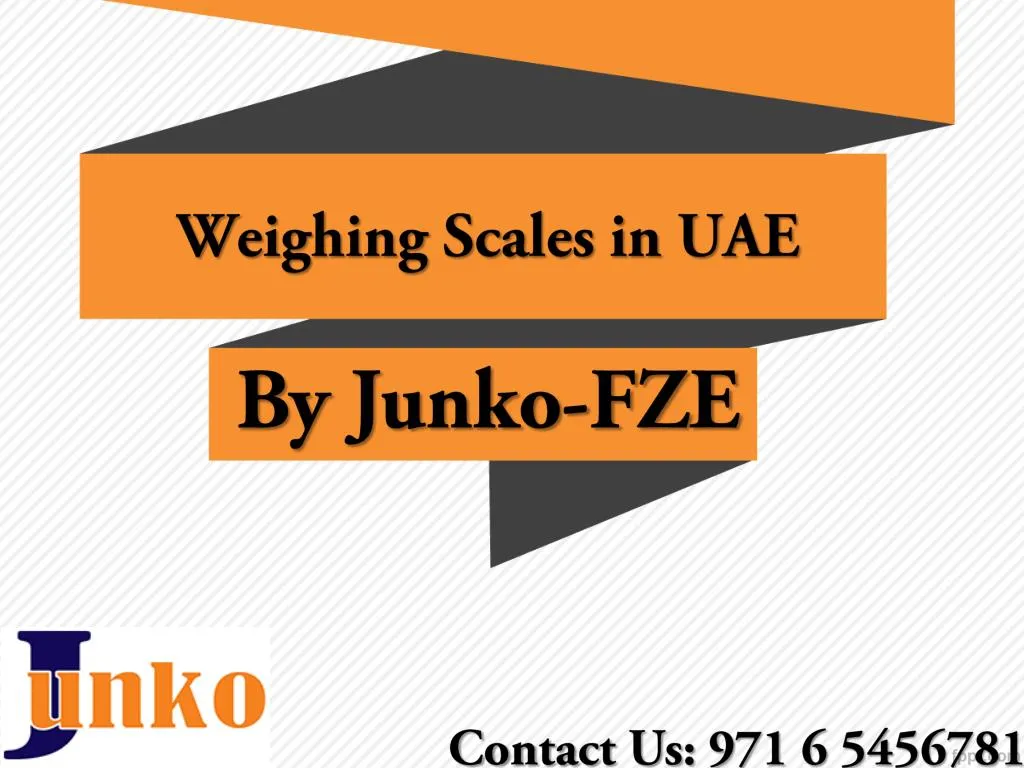 weighing scales in uae