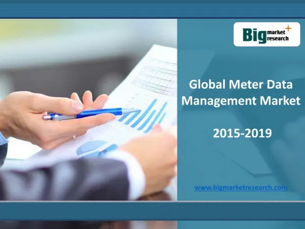 Global Meter Data Management Market Size, Trends 2015-2019