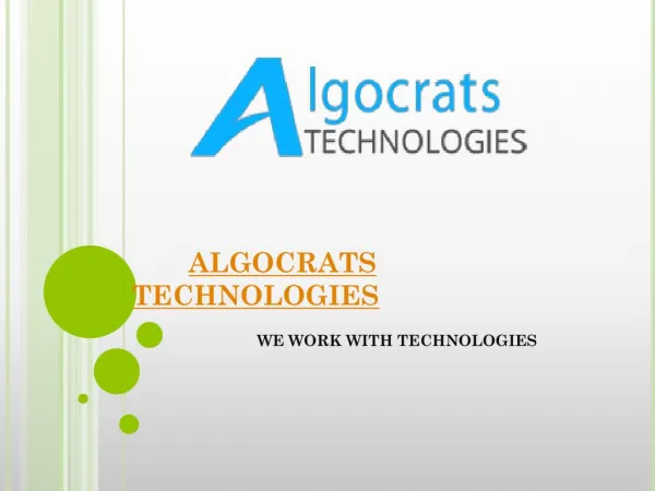 Algocrats Technologies