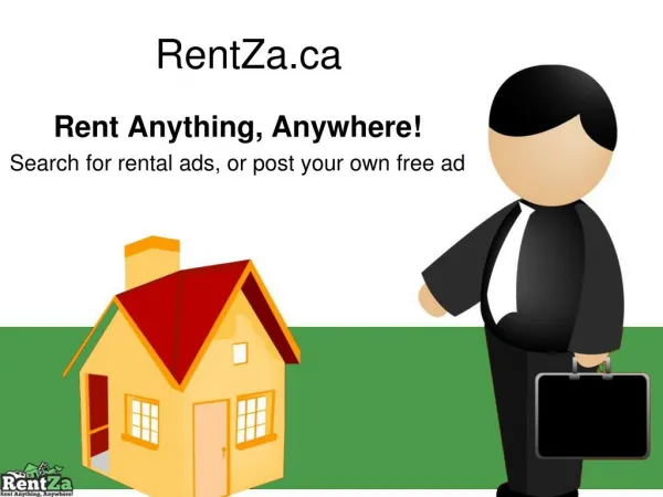 Rentza - Rent anything, Anywhere!