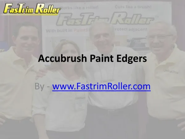 Accubrush Paint Edgers-FastTrimRoller