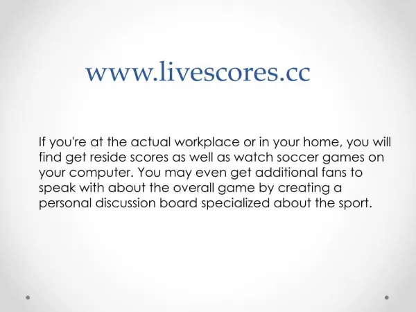 www.livescores.cc