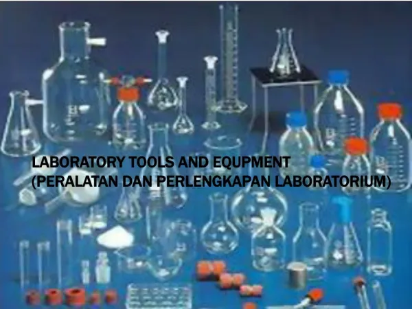 laboratory tools and equipment