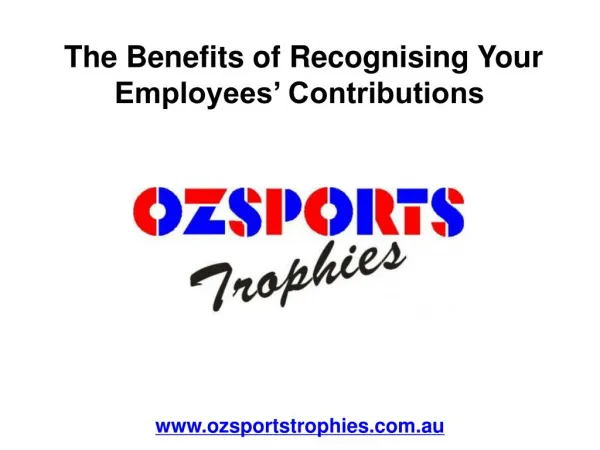 The Benefits of Recognising Your Employees’ Contributions