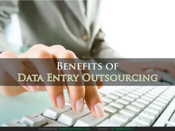 Data Entry Outsourcing Advantages and Disadvantages