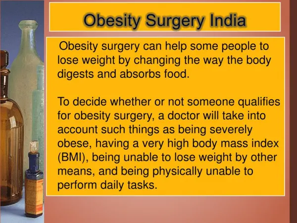 Best Obesity Surgeons Delhi - Obesity Surgery India